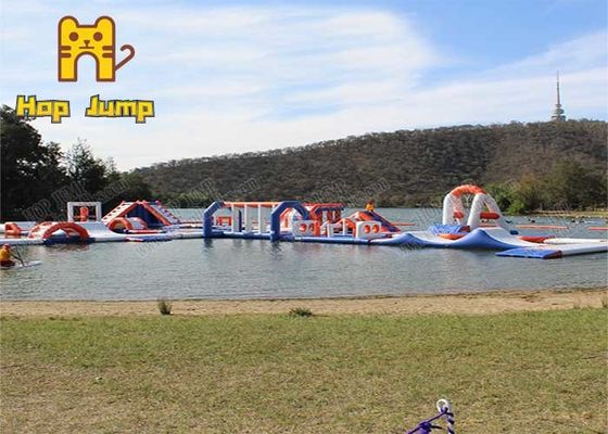 Những cuộc phiêu lưu giải trí Công viên nước Inflatables 30-200 Peoeple Sức chứa