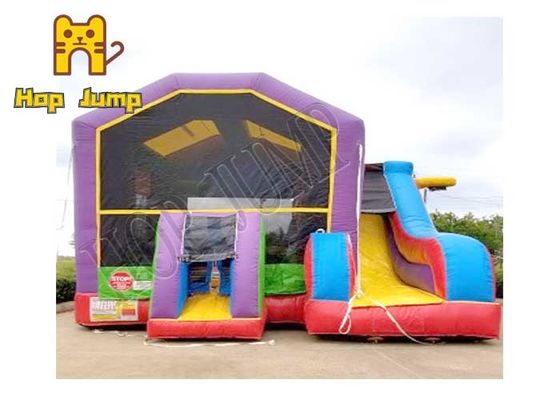 Combo Bouncer bơm hơi cho trẻ em 0.55mm Pvc Inflatable Bouncer Jumping Bouncer