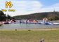 0.9mm PVC Water Park Inflatables Dễ dàng cài đặt cho các trò chơi thể thao