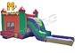 Bộ kết hợp cầu trượt PVC Bouncy Castle Cầu trượt trẻ em 4x8m NFPA 701