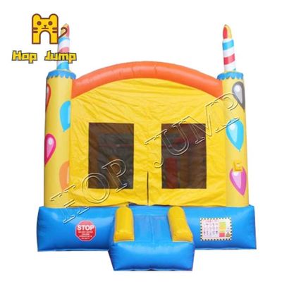 Bánh sinh nhật Pvc Inflatable Bounce House OEM cho Unisex