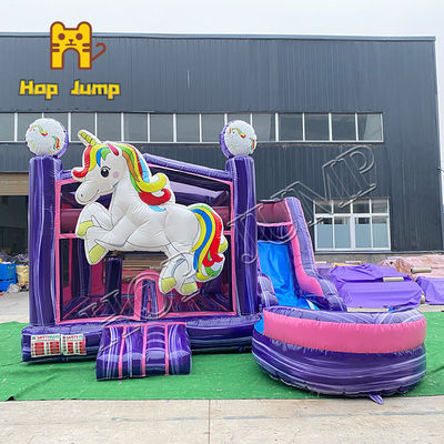 Túi bạt thổi điện Little Pony Inflatable Bouncer Slide Combo Castle