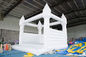 PVC Tarpaulin Vinyl Inflatable Bounce House 15ft White Bounce cho đám cưới ngoài trời