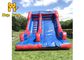Backyard Blue Kids Inflatable Dry Slide 16ft Inflatable Slip N Slide