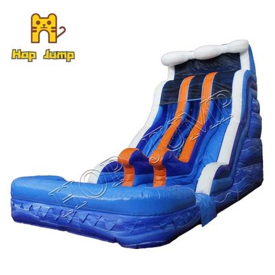 Trượt nước bơm hơi Unisex thương mại 18ft Đôi siêu khô ướt Trượt ướt